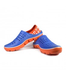 Vostro Men Crocs Sandals & Floaters Bob Blue Orange VES0003